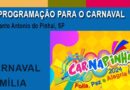 Prefeitura lança Programação do Carnaval de Sap. 2024
