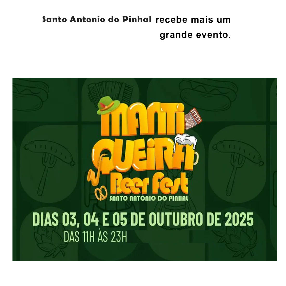 Mantiqueira Beer Fest – Santo Antônio do Pinhal 2025
