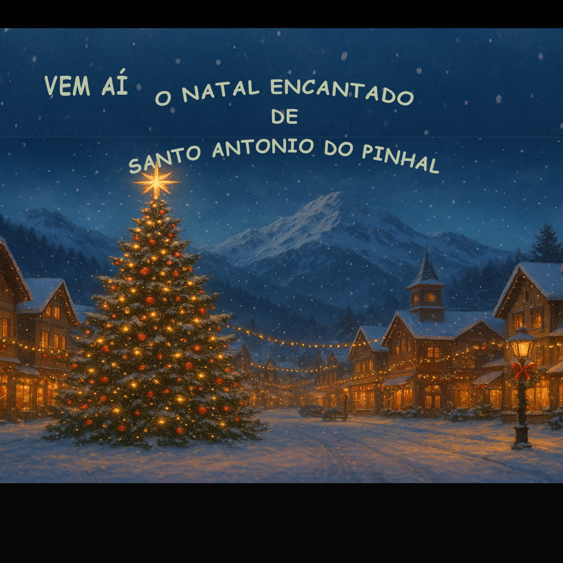Natal Encantado 2025 de Santo Antônio do Pinhal